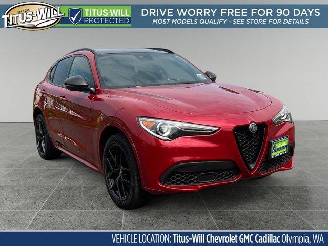 used 2021 Alfa Romeo Stelvio car, priced at $32,999