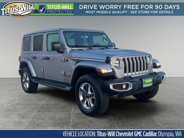 used 2020 Jeep Wrangler Unlimited car, priced at $29,798