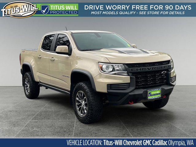 used 2021 Chevrolet Colorado car, priced at $35,986