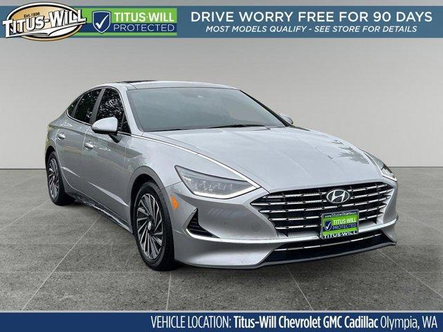 used 2023 Hyundai Sonata Hybrid car, priced at $29,425