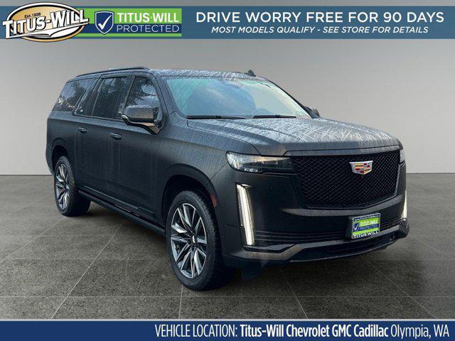 used 2022 Cadillac Escalade ESV car, priced at $80,498