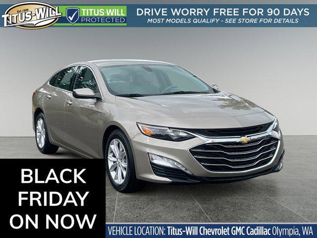 used 2022 Chevrolet Malibu car, priced at $20,589