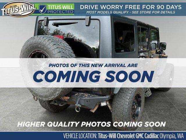 used 2015 Jeep Wrangler Unlimited car, priced at $25,113