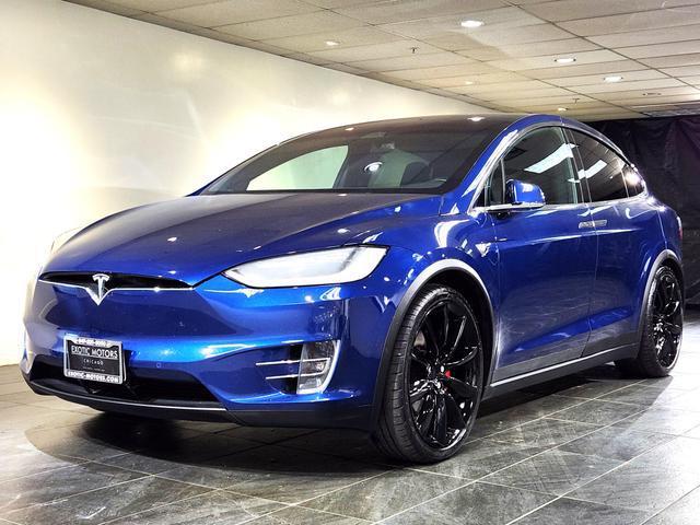 used 2018 Tesla Model X car, priced at $40,900