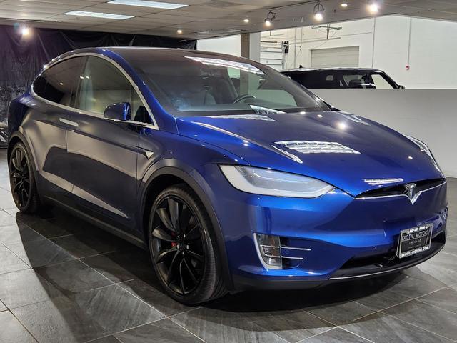 used 2018 Tesla Model X car, priced at $40,900