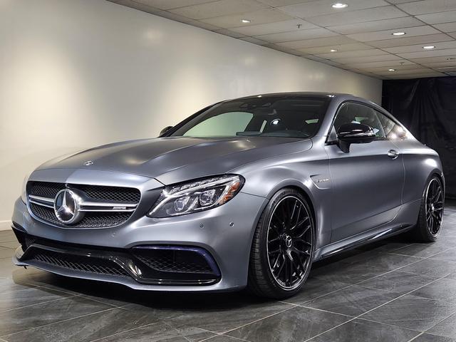 used 2018 Mercedes-Benz AMG C 63 car, priced at $47,900