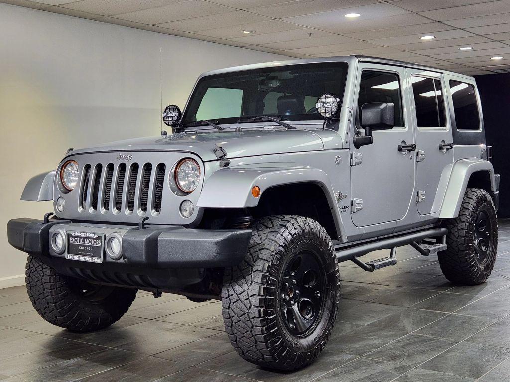 used 2014 Jeep Wrangler Unlimited car, priced at $18,599