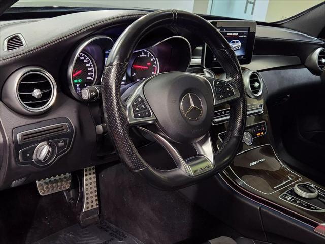 used 2017 Mercedes-Benz AMG C 63 car, priced at $39,900