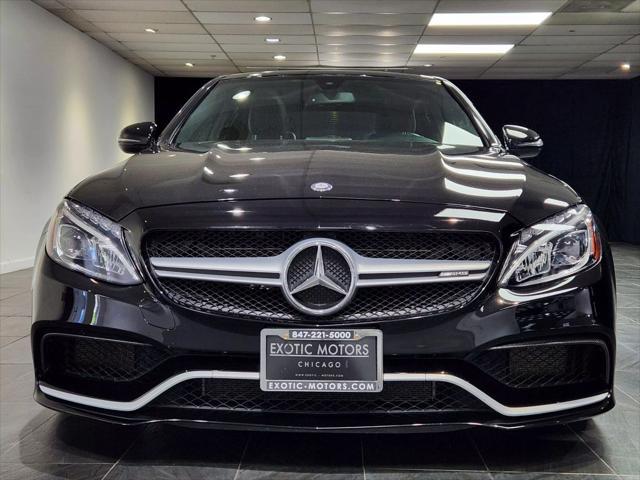 used 2017 Mercedes-Benz AMG C 63 car, priced at $39,900