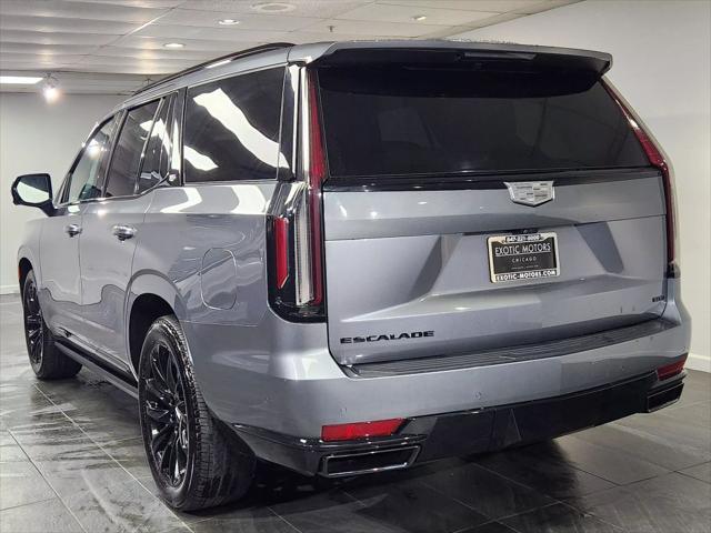 used 2022 Cadillac Escalade car, priced at $79,900