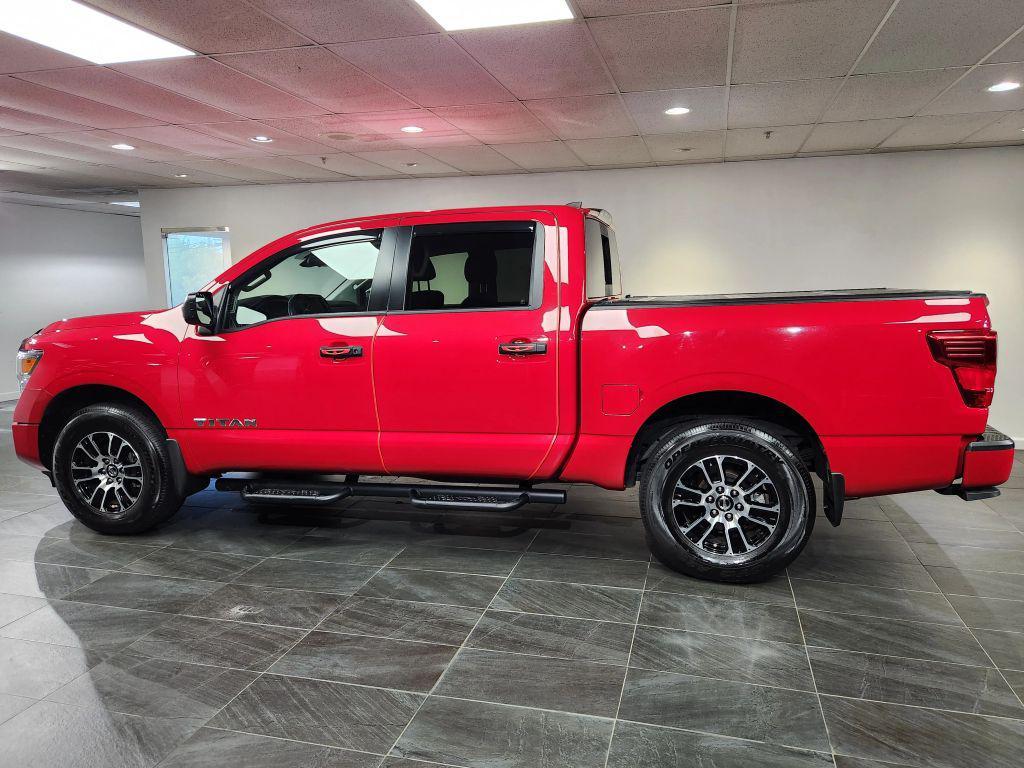 used 2022 Nissan Titan car, priced at $27,900