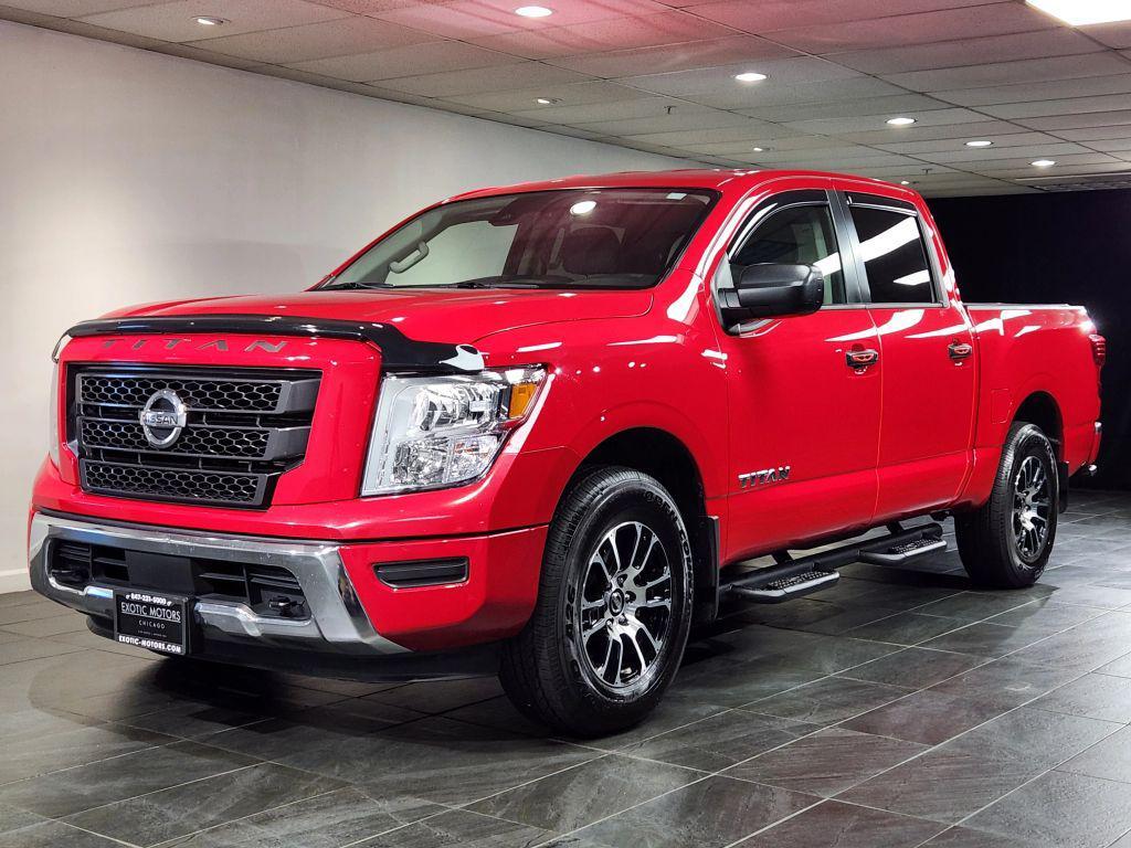 used 2022 Nissan Titan car, priced at $27,900