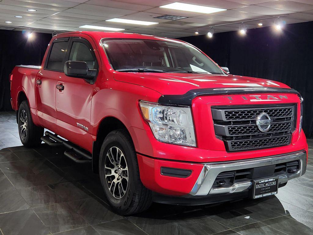 used 2022 Nissan Titan car, priced at $27,900