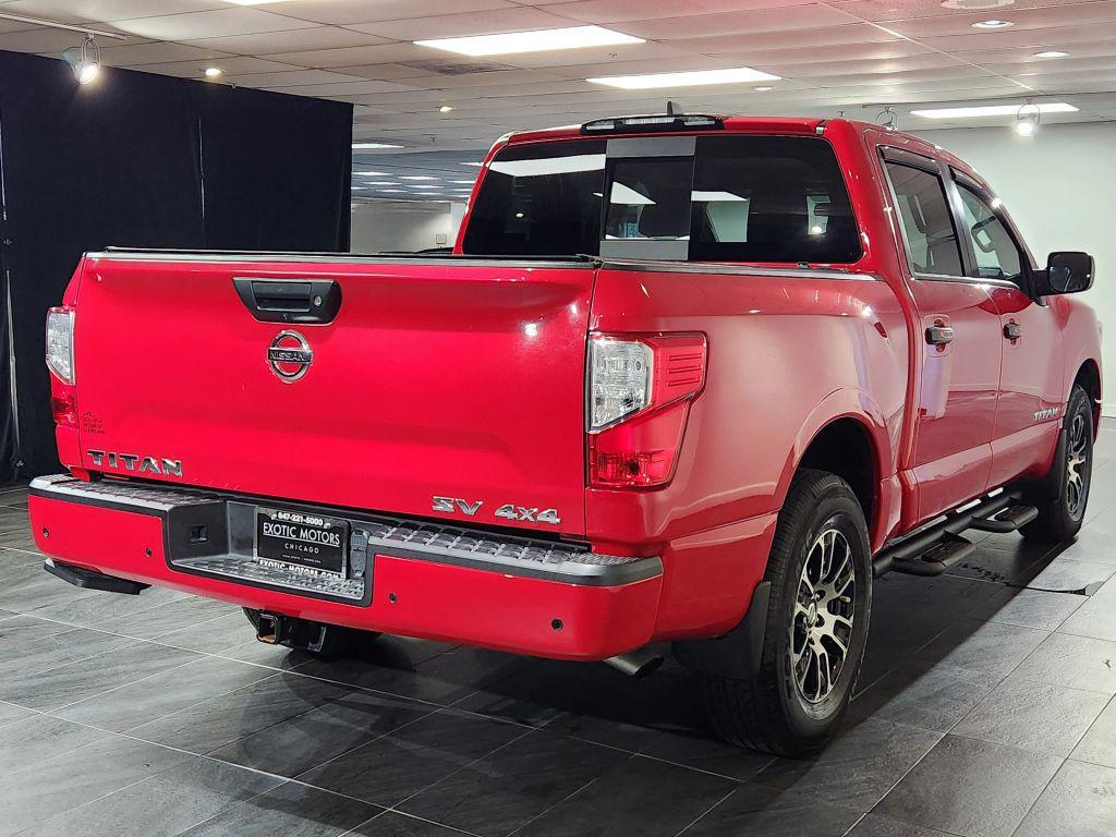 used 2022 Nissan Titan car, priced at $27,900