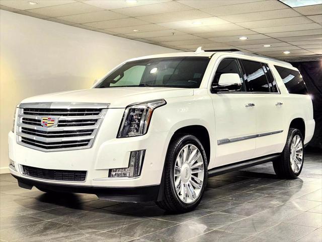 used 2018 Cadillac Escalade ESV car, priced at $33,900