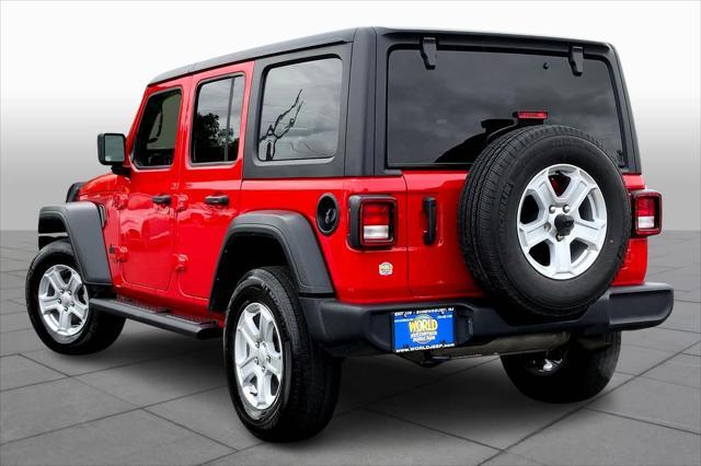 used 2021 Jeep Wrangler Unlimited car, priced at $26,990