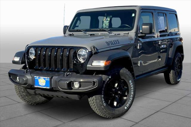 used 2021 Jeep Wrangler car, priced at $32,990