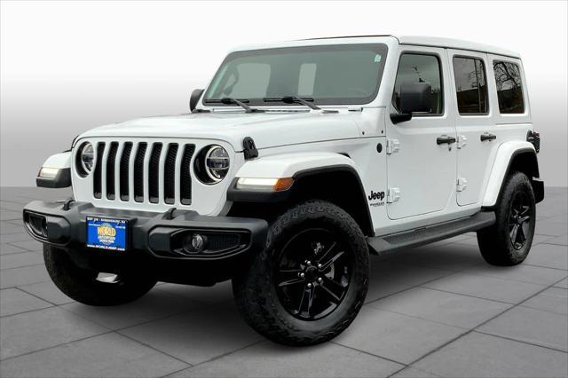 used 2021 Jeep Wrangler Unlimited car, priced at $37,440