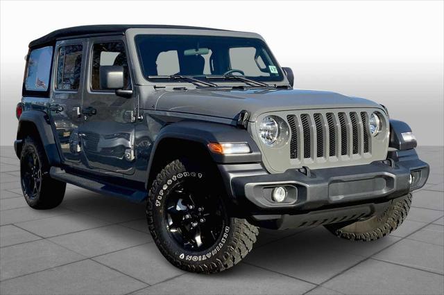 used 2022 Jeep Wrangler Unlimited car, priced at $31,990