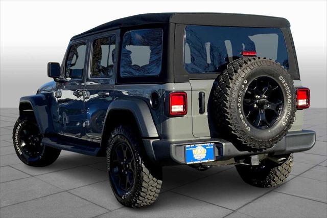 used 2022 Jeep Wrangler Unlimited car, priced at $31,990