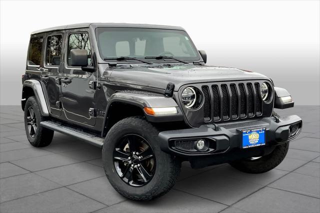 used 2021 Jeep Wrangler Unlimited car, priced at $39,990