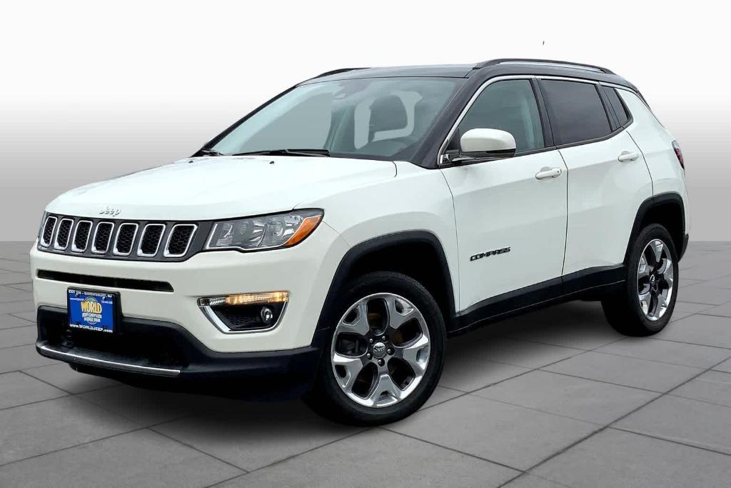 used 2021 Jeep Compass car, priced at $21,590