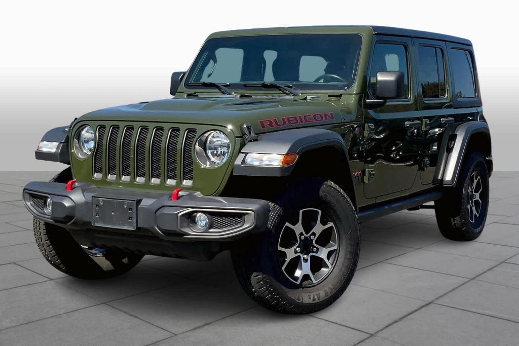used 2021 Jeep Wrangler Unlimited car, priced at $37,500