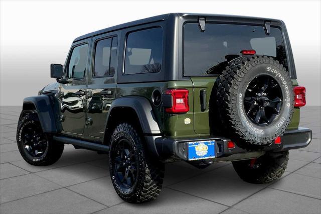 used 2021 Jeep Wrangler car, priced at $31,590