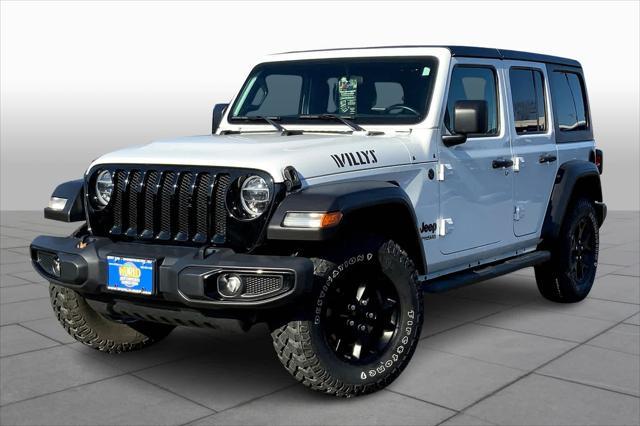 used 2021 Jeep Wrangler car, priced at $31,990