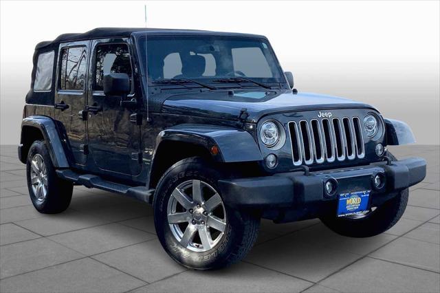 used 2018 Jeep Wrangler JK Unlimited car, priced at $23,990