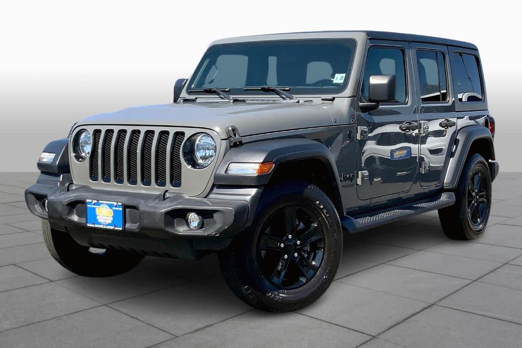 used 2020 Jeep Wrangler Unlimited car, priced at $31,725