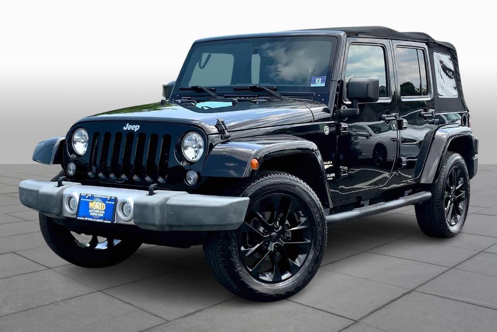 used 2015 Jeep Wrangler Unlimited car, priced at $24,510