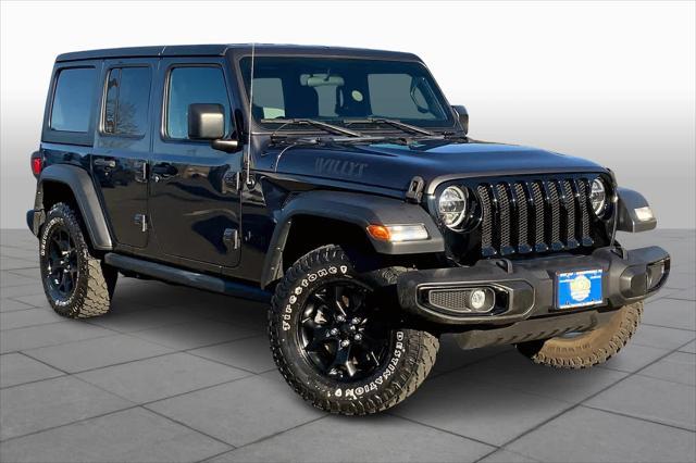 used 2021 Jeep Wrangler car, priced at $32,490