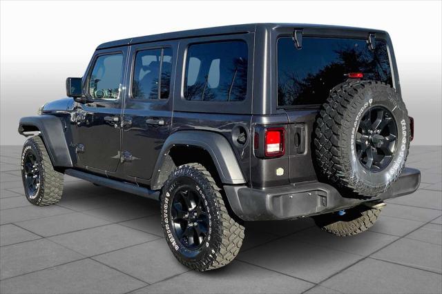 used 2021 Jeep Wrangler car, priced at $32,490