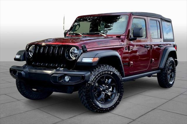 used 2021 Jeep Wrangler car, priced at $30,990