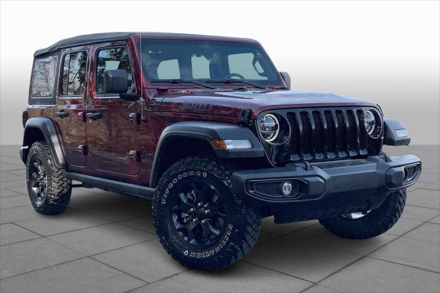 used 2021 Jeep Wrangler car, priced at $30,990