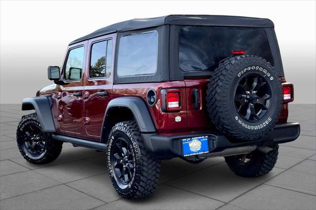 used 2021 Jeep Wrangler car, priced at $30,990