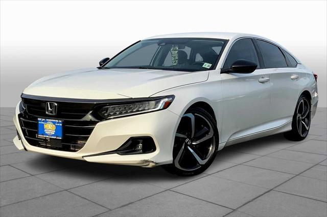 used 2021 Honda Accord car, priced at $19,990