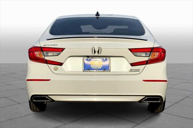 used 2021 Honda Accord car, priced at $19,990