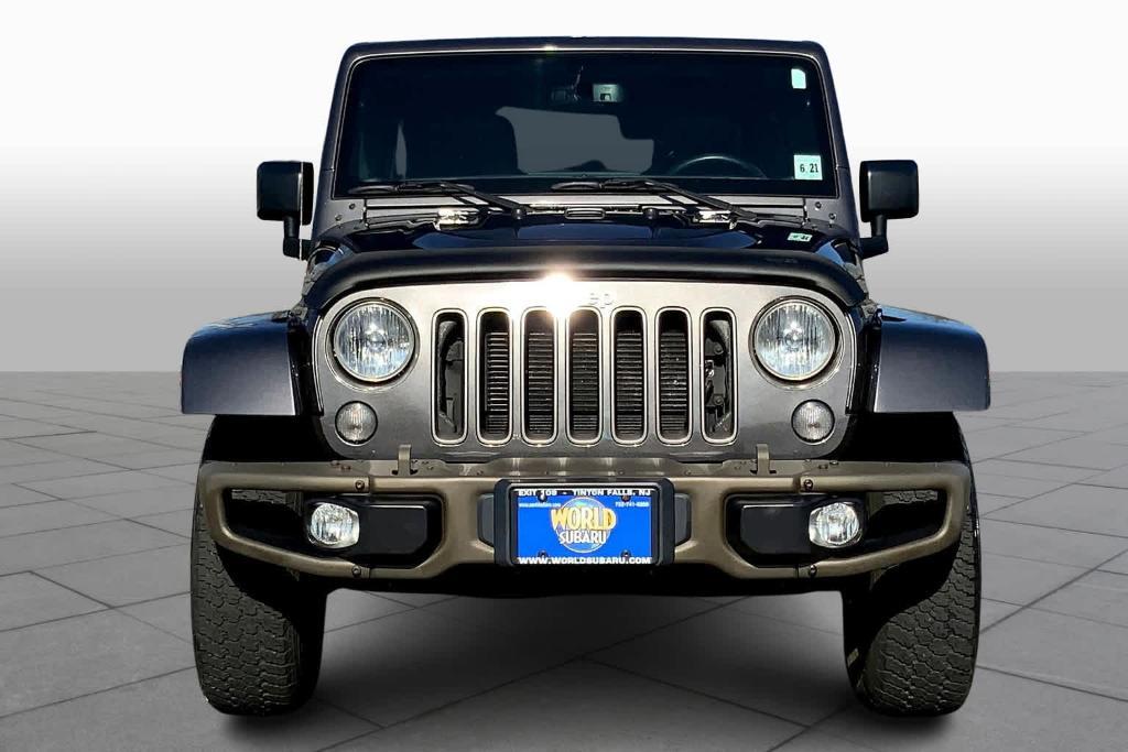 used 2016 Jeep Wrangler Unlimited car, priced at $23,550