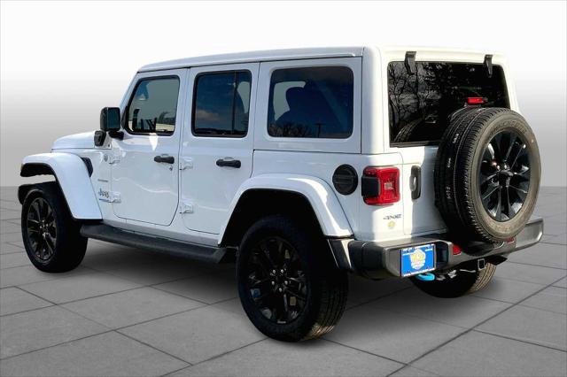 used 2022 Jeep Wrangler Unlimited 4xe car, priced at $32,990