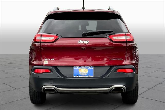 used 2018 Jeep Cherokee car, priced at $14,490