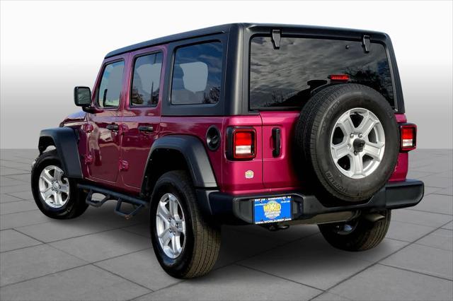 used 2021 Jeep Wrangler Unlimited car, priced at $32,790