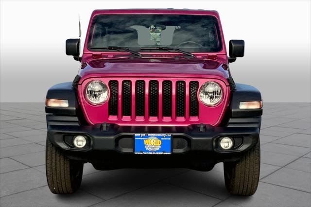 used 2021 Jeep Wrangler Unlimited car, priced at $32,790