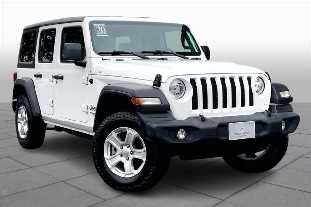 used 2020 Jeep Wrangler Unlimited car, priced at $24,990