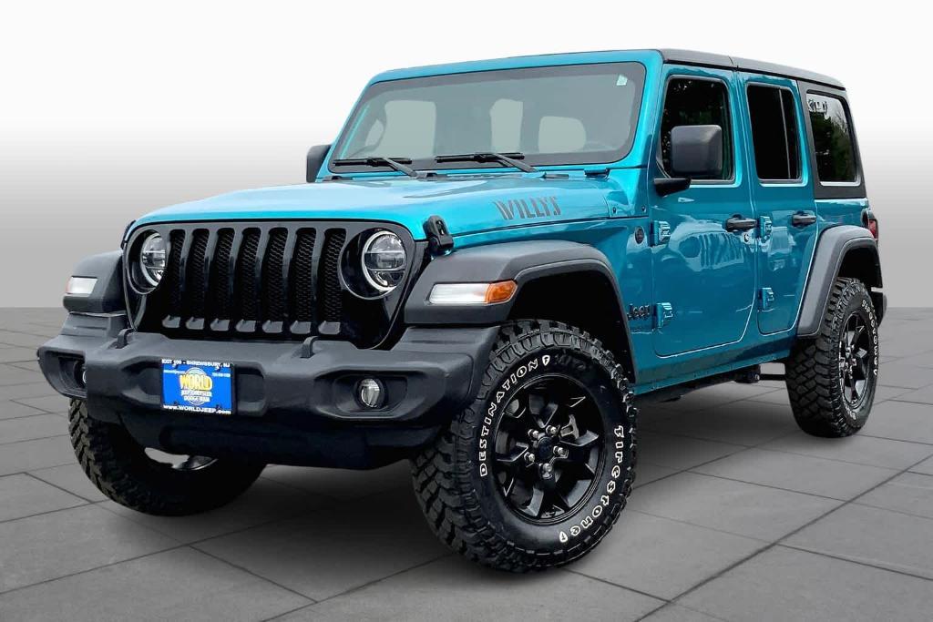 used 2020 Jeep Wrangler Unlimited car, priced at $31,330