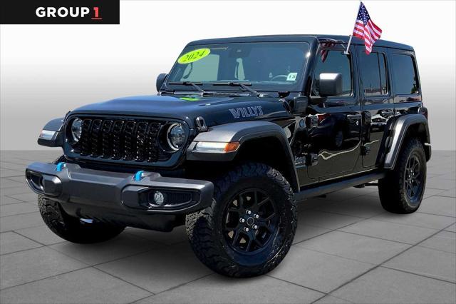 used 2024 Jeep Wrangler 4xe car, priced at $41,990