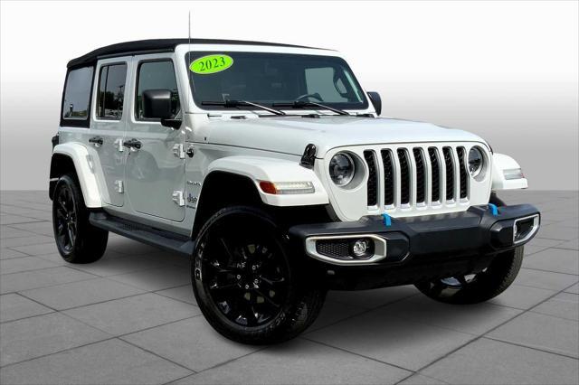 used 2023 Jeep Wrangler 4xe car, priced at $36,490