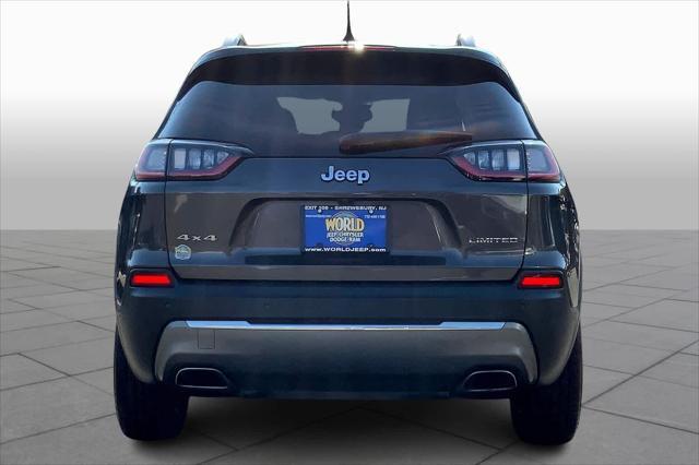 used 2019 Jeep Cherokee car, priced at $15,840