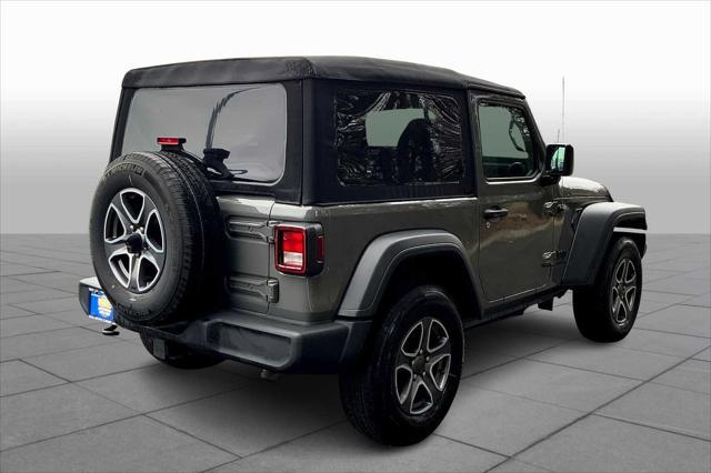 used 2023 Jeep Wrangler car, priced at $34,440